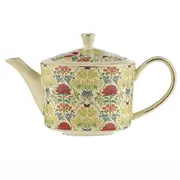 Ashdene Matilda New Bone China 650ml Teapot Kettle Tea Maker w/ Infuser Cream