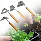 Hollow Hoe Rake Gardening Farm Tool For Weeding Weed Planting Removal Y7C9