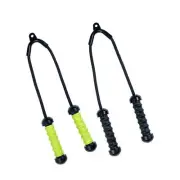 Tricep Pull Down Attachment with Handles LAT Pulldown Pulley System Cable