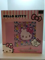 NEW Pink Hello Kitty Mini Fridge Thermoelectric Cooler Holds 9 Cans Green Tech