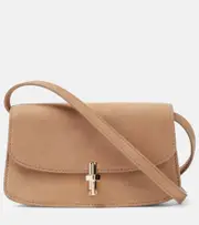 [The Row] The Row E/W Sofia leather shoulder bag One Size brown