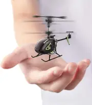 Mini helicóptero RC S100 con estabilizador giroscópico