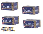 4 BOX Falim Sugar Free 400 Pcs individual Chewing Gum Damla Sakizli - Mastic Gum