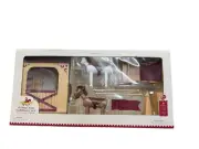 New Pottery Barn Kids Horse Horse And Carriage Set Toy Wood Castle Collection
