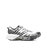 [Hoka] Hoka Geometric-pattern Sneakers 8 US WHITE/BLACK