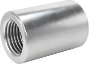 (100 Pack) 3/8" NPT Full Coupling Aluminum 150 Pipe Thread Fitting