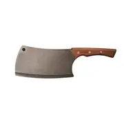 TRAMONTINA Churasco Black 7" Cleaver Knife Stainless Steel Wood Handle FSC Cert