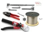 22x Stainless Steel Balustrade Kits 316 100m 7x7 Wire Hydraulic Swaging Tool Cut