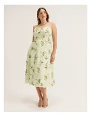 [REVIEW] Springtime Floral Sundress in Green