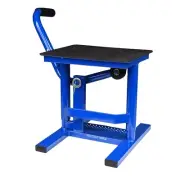HEAVY DUTY MX LIFT UP STAND BLUE YZ YZF MOTOCROSS BIKE PADDOCK STAND PDSMX12