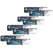 HP 975A Ink Cartridge Value Pack - Includes: [2 x Black, Cyan, Magenta, Yellow]