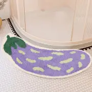 Water Absorption Fruit Bath Mats Soft Banana Floor Carpets Home Decor