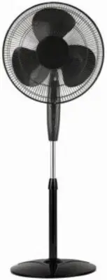Optimus FNOP1872 Black Fan 18" Oscillating Stand Remote