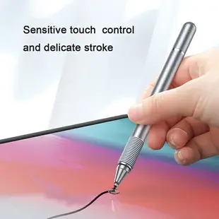 適用於 iPhone iPad 三星平板電腦觸摸筆的 Baseus 2 合 1 通用觸控筆電容式觸摸屏筆