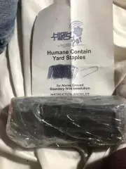 High Tech Pets Humane Contain Yard Staples New