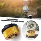 Camping Refill Adapter Burner Gas Stove Propane Tank Coupler LPG Flat Cylinder