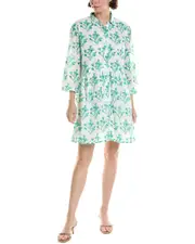 Ros Garden Deauville Short Mini Dress
