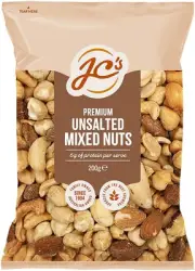 Jc'S MIXED NUTS UNSALTED PREMIUM 200G