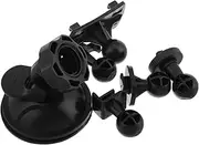 Alipis 6pcs Tachograph Bracket Suction Mount Driving Recorder Camera Bracket Suction Cup Mount Kit Screw Buckle Suction Cup Car Mount Suction Cup Bracket Mount Car Bracket Black