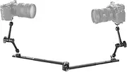 SmallRig x Mikevisuals Tracking POV Kit, Quick Release NATO Extendable Arm by 360° Extension Range 27.6-19.5in, for Couples' Photography/Tripod Mode, Max.Lord 3kg (on one end) - MD4362