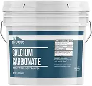 Calcium Carbonate Powder (1 Gallon), Natural Antacid, Limestone Powder, Resealable Bucket