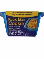 AS SEEN ON TV Rapid Mac Cooker | Microwave Macaroni & Cheese in 5 Minutes NIP