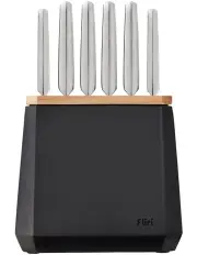 [Furi] Stone Knife Block 7 Piece in Midnight