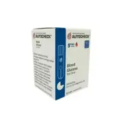 AutoCheck Blood Glucose Test Monitoring Meter 25T Monitor Control Test Strips