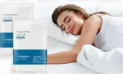 2 Pack Disposable Bed Sheets Include 2 Bed Sheets 2 Quilt Cover 4 Pillowcases, Portable Bedspread Bedding Kit for Travel Business Trip Spa Hospital