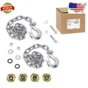 20K Fifth Wheel Safety Chains - 44" Heavy-Duty Towing Capacity - Easy Install