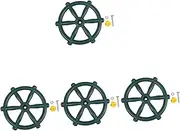 ibasenice 4pcs Pirate Steering Wheel Steering Climbing Frame Vehicle Steering Wheel Toy Pirate Wheel Playground Equipment Steering Wheel Playset Backyard Steering Wheel Pp