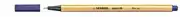 Fineliner - STABILO point 88 Box of 10 Night Blue