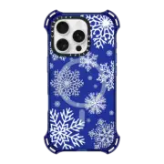 iPhone 16 Pro Bounce Case MagSafe Compatible Snow flakes