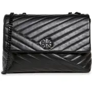 Brand new with tags Tory Burch Kira Chevron Powder Coated Convertible Bag