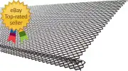 Home Products 636025 Lock-In Gutter Guard, Black, 25 Count (Pack of 1)