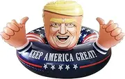 NINOSTAR Inflatable Pool Float American Pool Float for Summer Pool Party - Parent