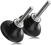 Yakamoz 2Pcs 2-Inch Sanding Discs Holder 1/4 Shank Roll Lock Disc Pad Quick Change Adapter