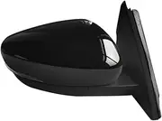 Car Side Mirror Assembly Compatible For Ford Escape 2020 2021 2022 Auto Folding Power Heated Turn Signal Blind Spot Warning(6pin Right Black)
