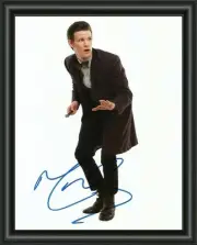 MATT SMITH - DR WHO - A4 SIGNED AUTOGRAPHED PHOTO POSTER