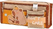 Animal Stationery Set for Kids | School Pencil Bag with Compartments | Student School Supplies, Include Notebooks, Highlighters, Pencil Case, Sticky Notes, Stickers, Bookmark, Etc