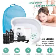 Ionic Detox Ion Foot Baths Spa Cleanse Machine w/ Large Tub Basin Arrays Liner