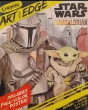 Crayola Art With Edge Star Wars The Mandalorian 28 Pages + 1 Poster
