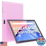 IWEGGO Android 14 Tablet, 10 Inch Tablet 8GB RAM 64GB ROM Storage 1TB Expand,