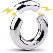 RTNPKLA BDSM cock ring men penis training glans ring testicle rings stainless steel bondage sex toy cock ring(30mm)