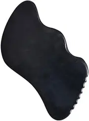 PLAFOPE Jade Stone Massage Scraper Board Body Scraping Tool for Muscle Relief Practical Massage Tool for Back Legs Shoulder