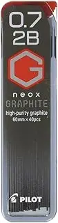 Pilot G Neox 2B Grade Graphite Mechanical Pencil Lead Refills, 0.7 mm Lead Size