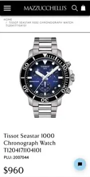 Tissot Seastar 1000 Men's Watch - T120.417.11.041.01