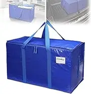 Extra Large 24 Gallon Storage Bags – Durable Moving Totes with Reinforced Zippers & Handles, Space-Saving Alternative to Boxes(1 pcs)