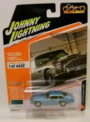 1966 '66 ASTON MARTIN DB5 V/A CLASSIC GOLD R1 JOHNNY LIGHTNING DIECAST 2023