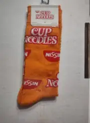 CUP NOODLES Nissin - Men's crew socks - size 6-12 - NWT - FREE SHIPPING